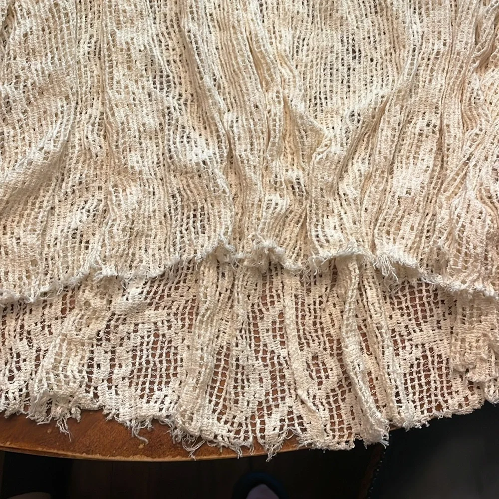 Free people lace oversized top - Picture 4 of 8